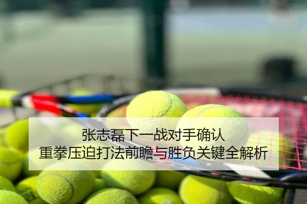 张志磊下一战对手确认 重拳压迫打法前瞻与胜负关键全解析